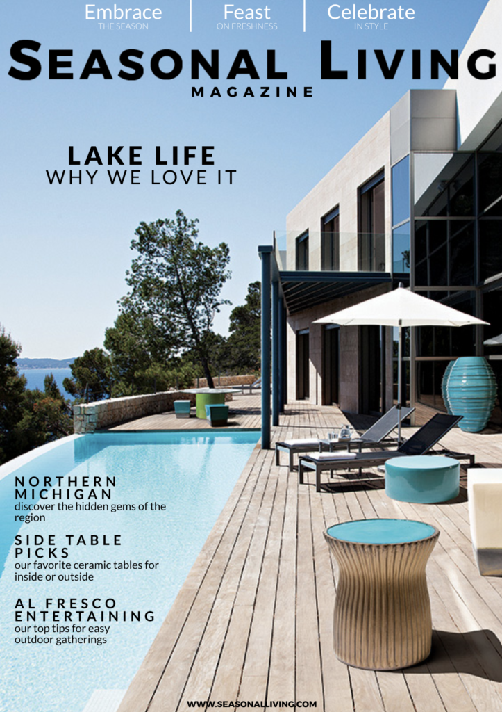 seasonal living, full online magazine, home accessories, savour partnership,