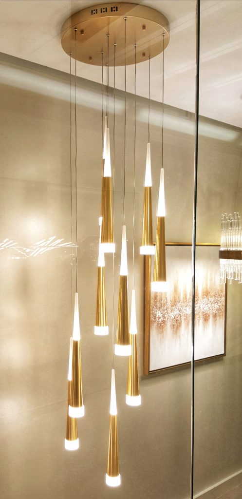 NEW stunning Andes Chandelier by CWI Lighting! See it's different applications for interiors.