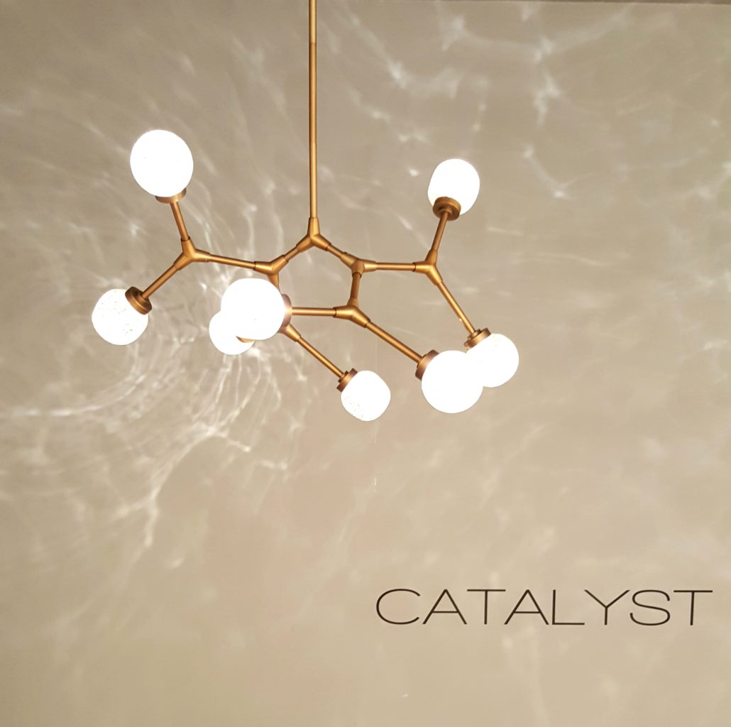 Catalyst modern chandelier by Modern Forms is a sculptural beauty!