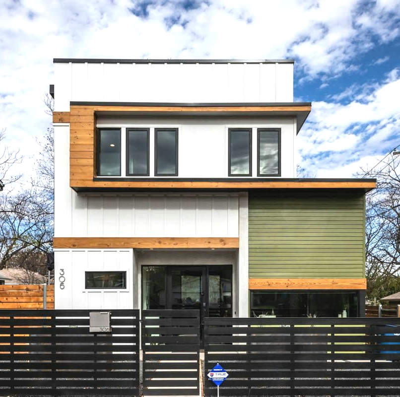 Newcastle Homes on the 2019 Austin modern Home Tour. See more on The Pillow Goddess blog!