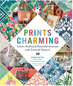 Prints Charming by Madcap Cottage inspired my desire to mix patterns for the One Room Challenge - see it all on The Pillow Goddess blog!