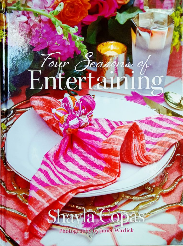 See Review of Shayla Copas’ new cookbook, Four Seasons of Entertaining, on The Pillow Goddess blog!