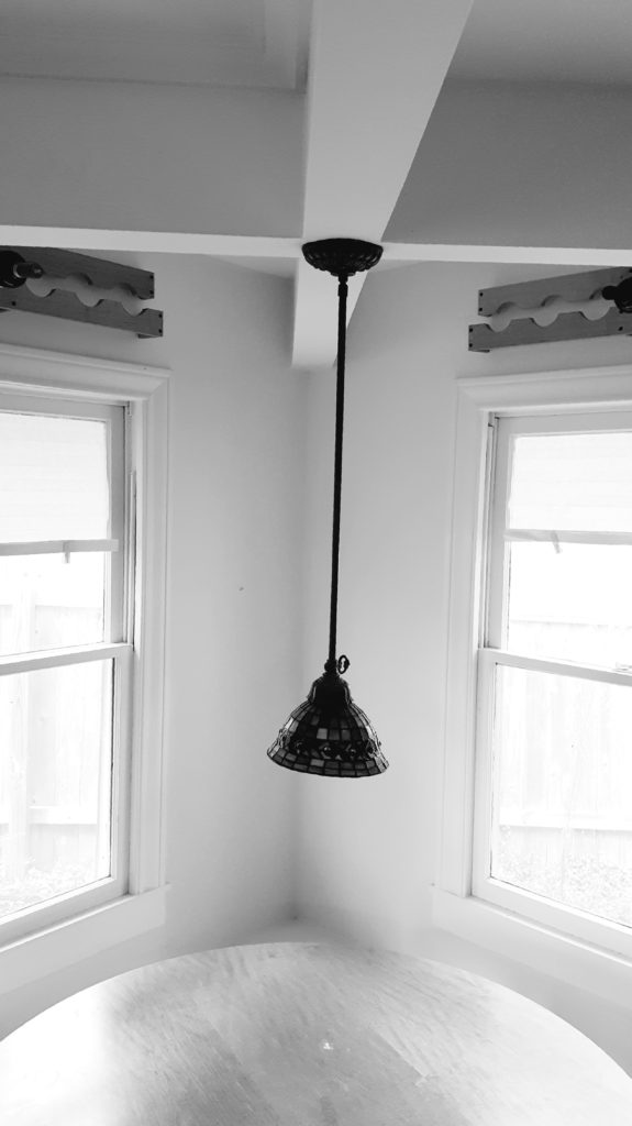 Lone Pendant before room transformation