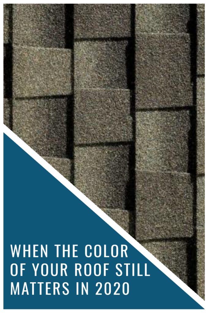 When the color of your roof still matters - Details on The Pillow Goddess blog!