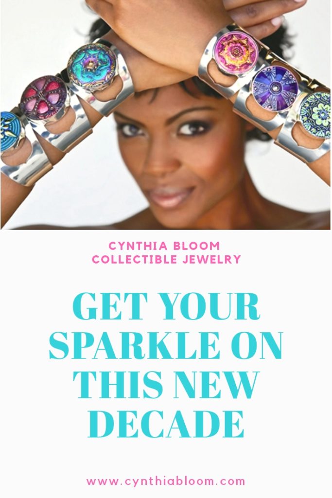 Get Your Sparkle On This New Decade with Cynthia Bloom Jewelry - Details on The Pillow Goddess blog!