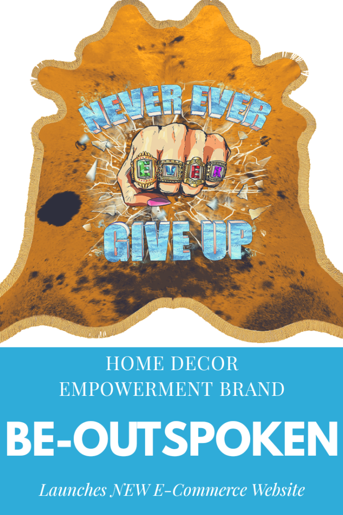 Be OUTSPOKEN Makes Waves in Home Decor Industry and World! Details on The Pillow Goddess Blog!