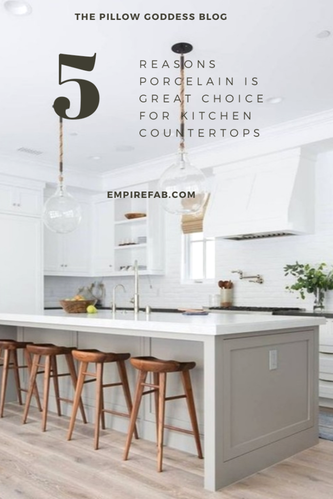 5 Reasons Porcelain is Great Choice for Kitchen Countertops | One Room Challenge | Spring 2020 | WEEK 3