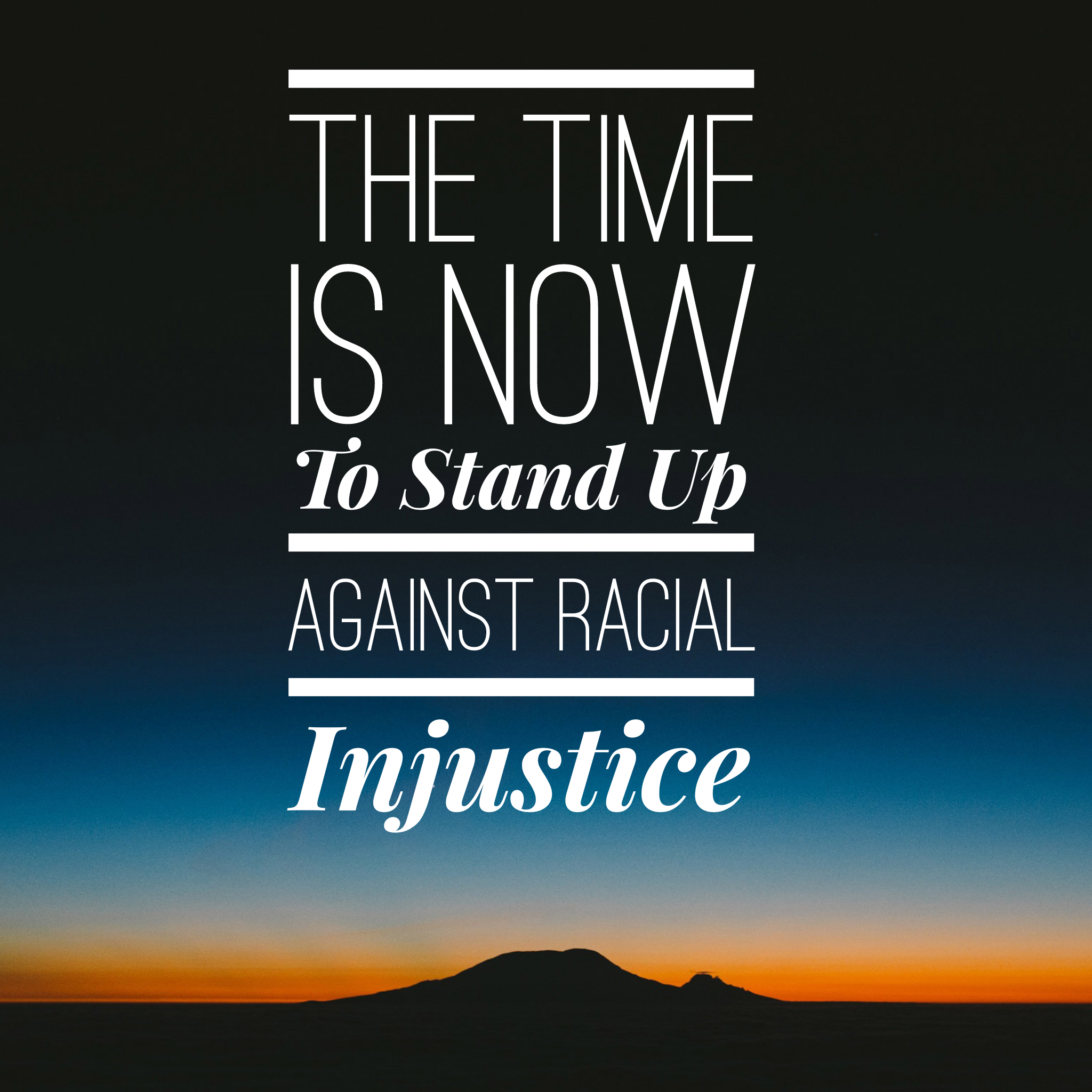 The Time is Now to Stand Up Against Racial Injustice. Details on The Pillow Goddess Blog