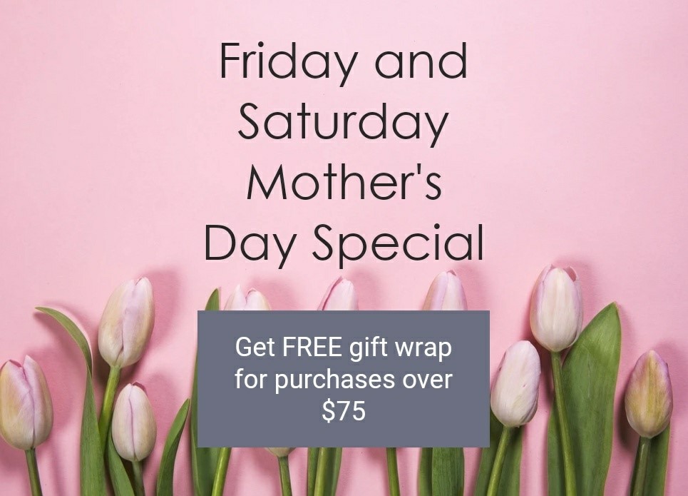 Gifts Wrapping at Breed & Co for Mother's Day!
